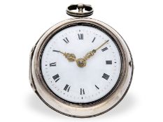 Taschenuhr: frühe irische Sackuhr um 1720, Thomas Parker Dublin