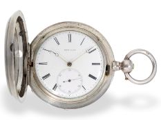 Taschenuhr: technisch interessante Ankeruhr, C. E. Jacot, Patent 1867