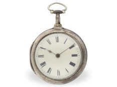 Taschenuhr: Technisch extrem rare Doppelrad Omskirk-Hemmung, James Ryland Omskirk um 1793