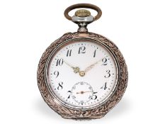 Taschenuhr: seltene Schützenuhr "Tir Cantonal Morges 1891", feines Präzisionswerk Jaccard du Gros, G