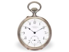 Taschenuhr: große, feine Glashütter Präzisionsuhr um 1890, Uhrenfabrik Union Glashütte