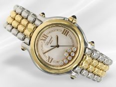 Armbanduhr: hochwertige Damenuhr, Chopard "Happy Sport" Ref. 27/8239
