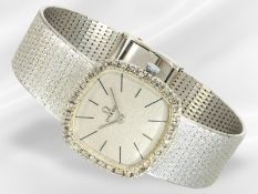 Armbanduhr: besonders schwere vintage Omega Schmuckuhr