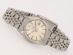 Armbanduhr: vintage Damenuhr Rolex Date Ref. 6516, aus 1976, Edelstahl