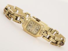 Armbanduhr: goldene vintage Armbanduhr der Marke Arctos