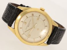 Armbanduhr: seltene, große Vacheron & Constantin mit Zentralsekunde, Ref: 4823, 18K Gold