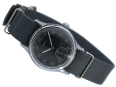 Armbanduhr: Militäruhr/Dienstuhr der Marke BWC für die deutsche Luftwaffe