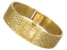 Armbanduhr: seltene, elegante vintage Rolex Damenuhr, 18K Gelbgold, um 1960
