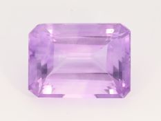 Außergewöhnlich großer und feiner Amethyst 77,5ct