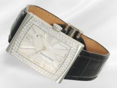Armbanduhr: äußerst luxuriöse Damenuhr/Herrenuhr, Platin, Boucheron limitiert 6/26, NP 2008 "ON REQU