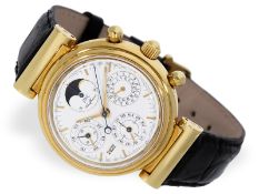 Wristwatch: high-quality IWC Da Vinci chronograph, perpetual calendar/moon phase, full set