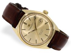 Wristwatch: vintage IWC Yacht Club in gold with steel caseback, ca. 1970