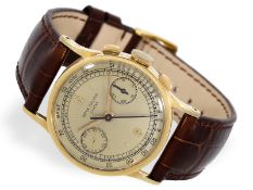 Armbanduhr: extrem rarer Patek Philippe Chronograh, Ref. 533, ca. 1948