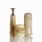 Vase Mary Rich und zwei Vasen Walter und Gisela Baumfalk - Studiokeramik.