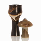 2 Vasen - Studiokeramik. Till Sudeck.