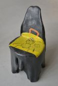 Afrika-Stuhl für die Afrikahalle auf der Expo 2000 in Hannover, Bär?, Bad Wimpfen/Berlin, 1999/2000