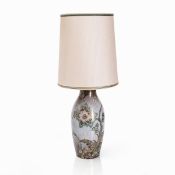Tischleuchte mit asiatisierendem Floraldekor - Walter Mutze, Rosenthal 1958