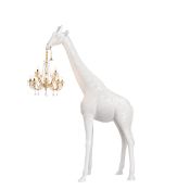 Stehleuchte Giraffe in Love M White Indoor - Marcantonio Malerba, Qeeboo