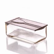 WMF Jugendstil-Deckeldose / Zigarettendose