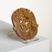 Jadeanhänger mit Qilin-Darstellung