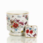 Cachepot und Deckeldose - Gucci x Bernardaud Limoges, 1970er Jahre