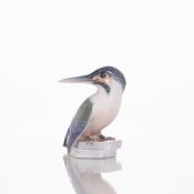 Eisvogel auf Eisscholle - Jens Peter Dahl-Jensen, Bing & Gröndahl, Kopenhagen 1958-1962