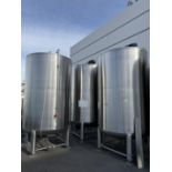 (3) 2020 Brew-Bev MT-5500L Mixing Tanks, Working Volume 5500L, Material SS-304, Tank Working