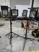 (2) Like New Husky 10,000 Lumen Twin Head LED Work Lights