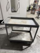 Heavy Duty 2 Tier Rolling Shop Cart