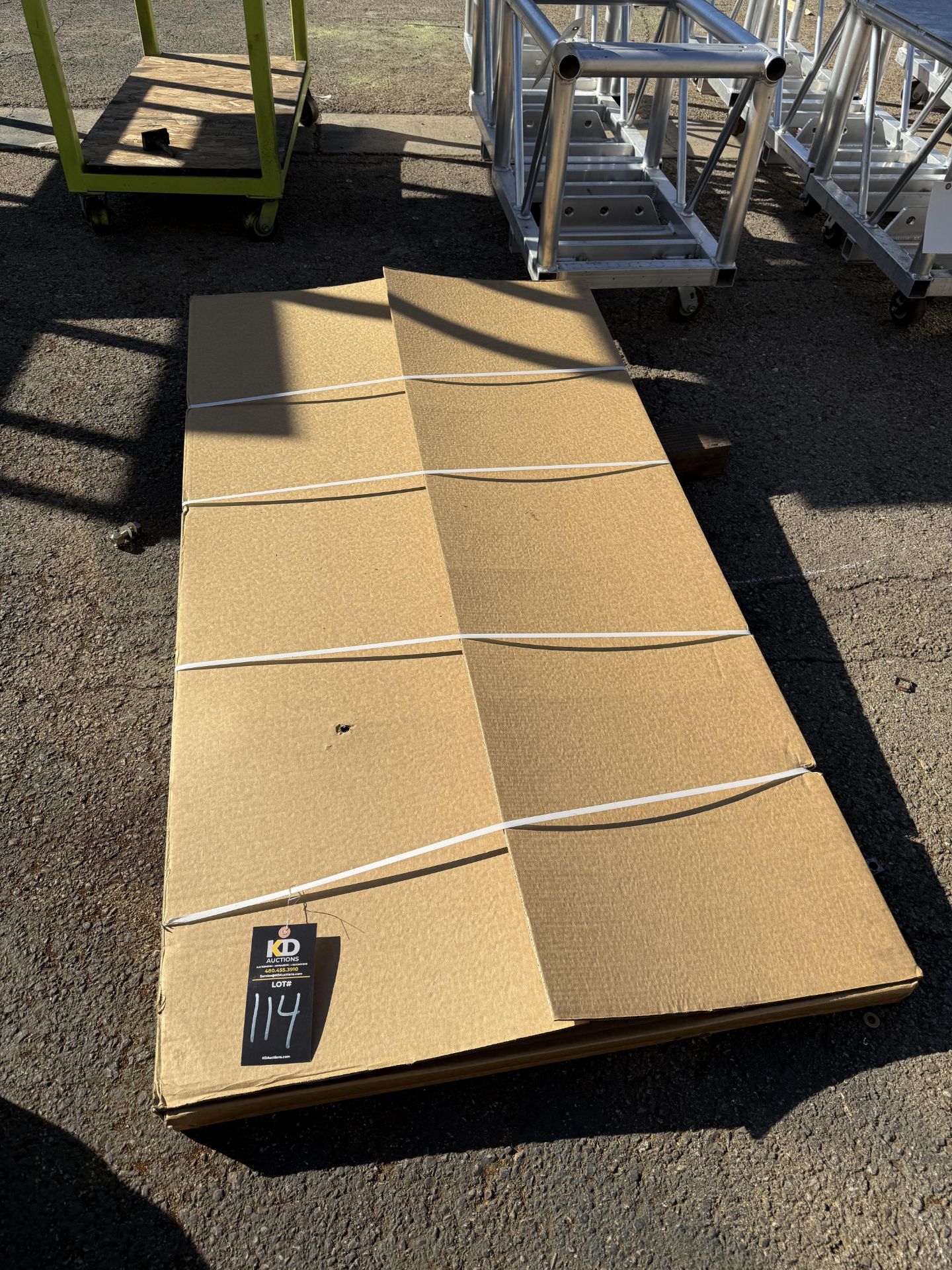 Uline Box Racking Uline New in Box Double Sided Floor Rack H-1904