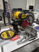 Dewalt DWS716 12" Double Bevel Compound Miter Saw With 2 Extra Blades (1) New