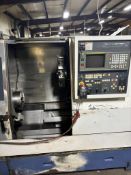 1990's Mori Seiki SL-25B Short Bed CNC Lathe, Voltage 220 3 Phase, S/N 7008, Fanuc MF-T6 CNC