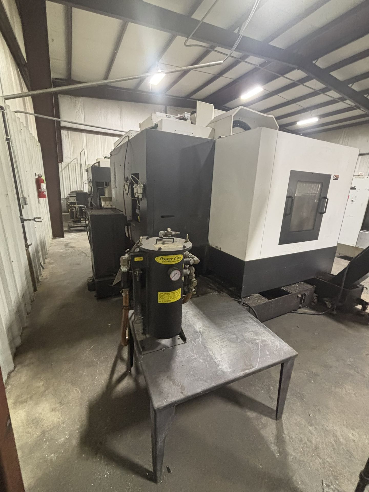 2015 Hyundai F650 Vertical CNC Mill 3 Axis +1 Indexer, Travels 55" x 26" x 25" S/N G3686-1161, - Image 4 of 6