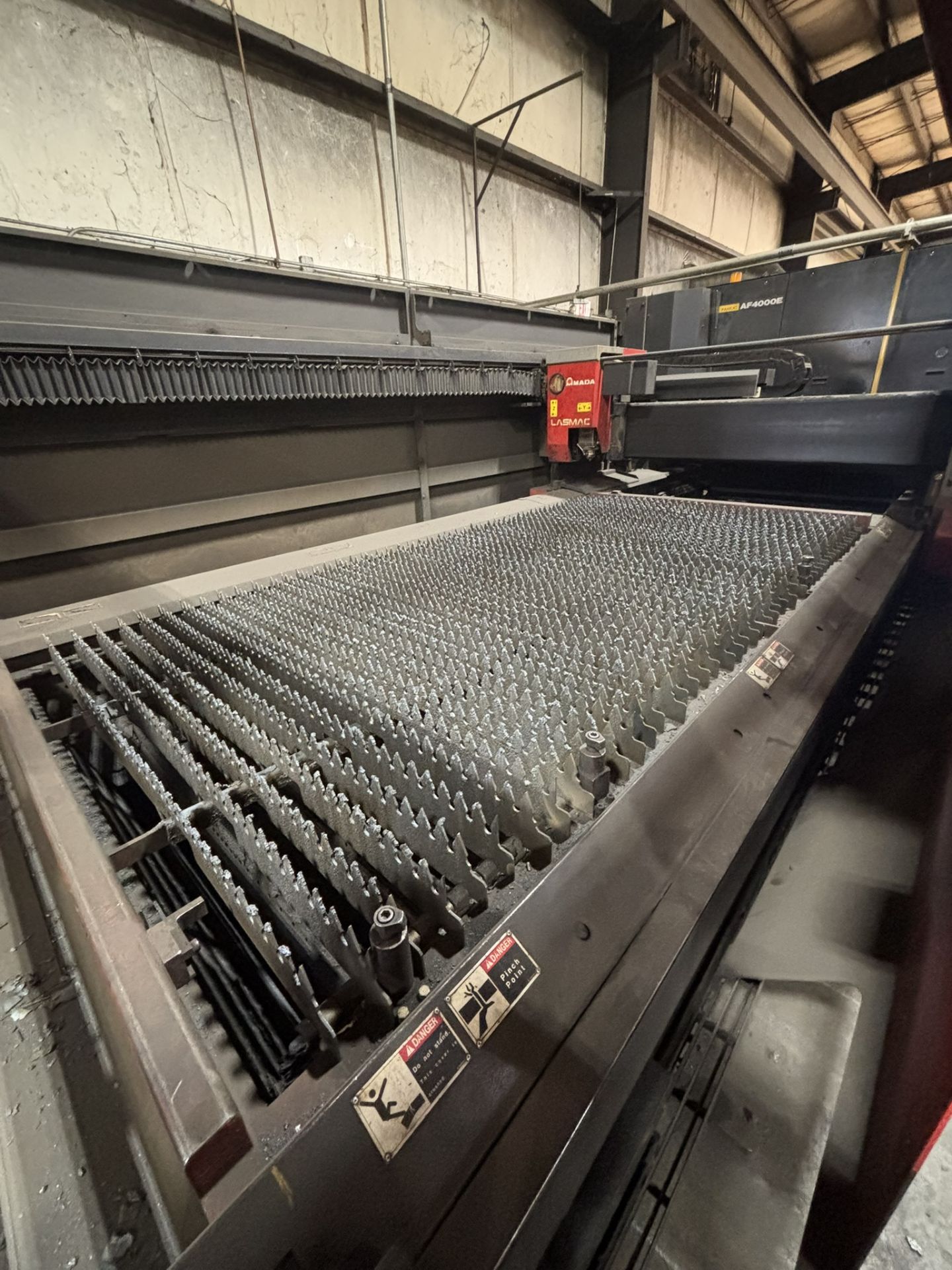 2006 Amada F03015NT CO2 Laser, 4,000w Resonator, 52,760 hours, with Chiller, Shuttle Table - Image 15 of 17