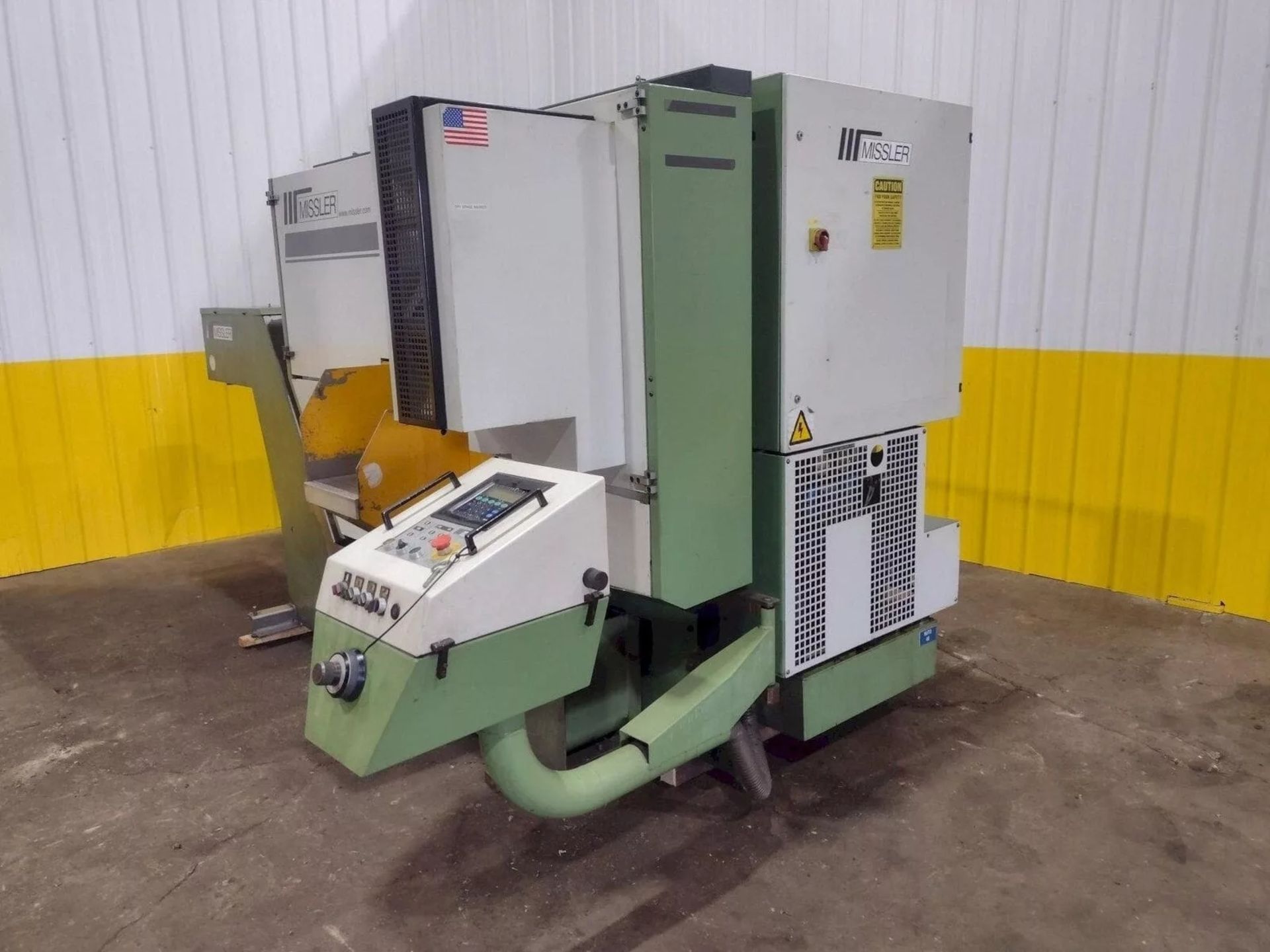 2000 Missler DEB 340 CE, Automatic Horizontal Bandsaw, Cutting Capacity 13.4" X 13.4" (340 X 340mm), - Image 8 of 24