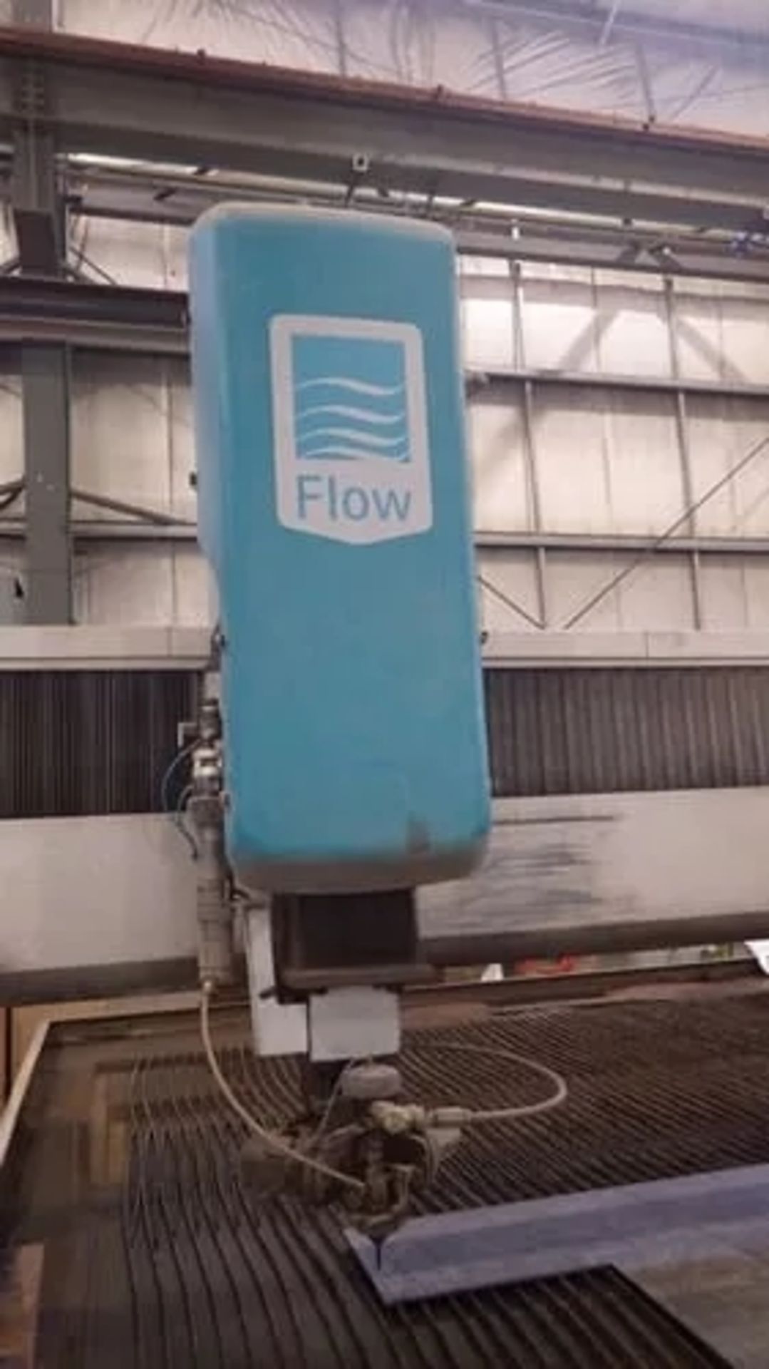 2014 Flow Mach 4 4030c, 10.2′ x 13.1′ DWJ Head CNC Waterjet, Table Width 10.2', Table Length - Image 6 of 21