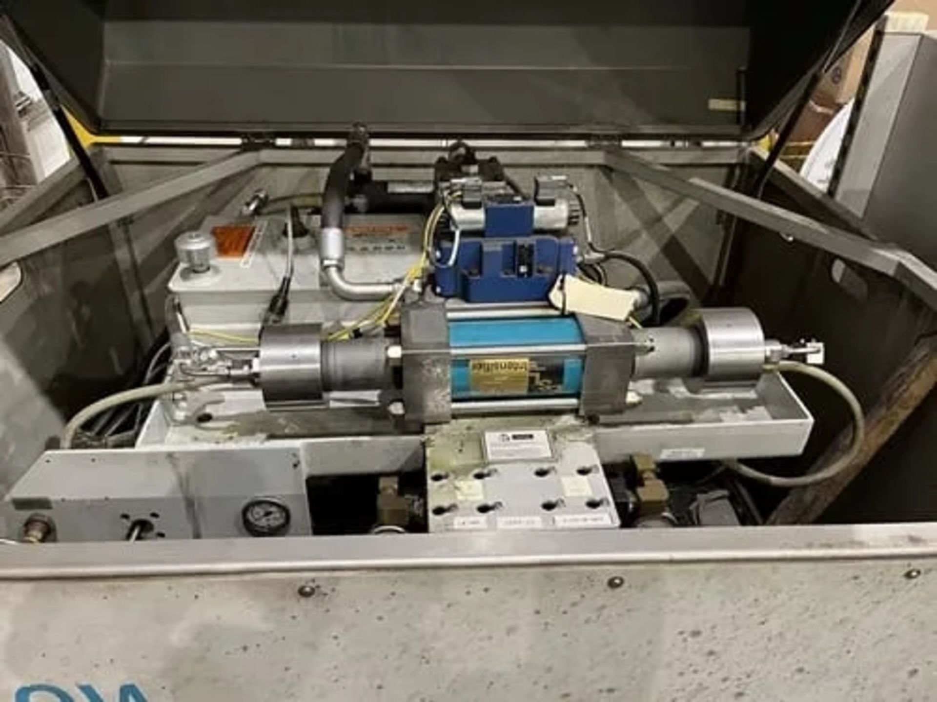 2014 Flow Mach 4 4030c, 10.2′ x 13.1′ DWJ Head CNC Waterjet, Table Width 10.2', Table Length - Image 10 of 21