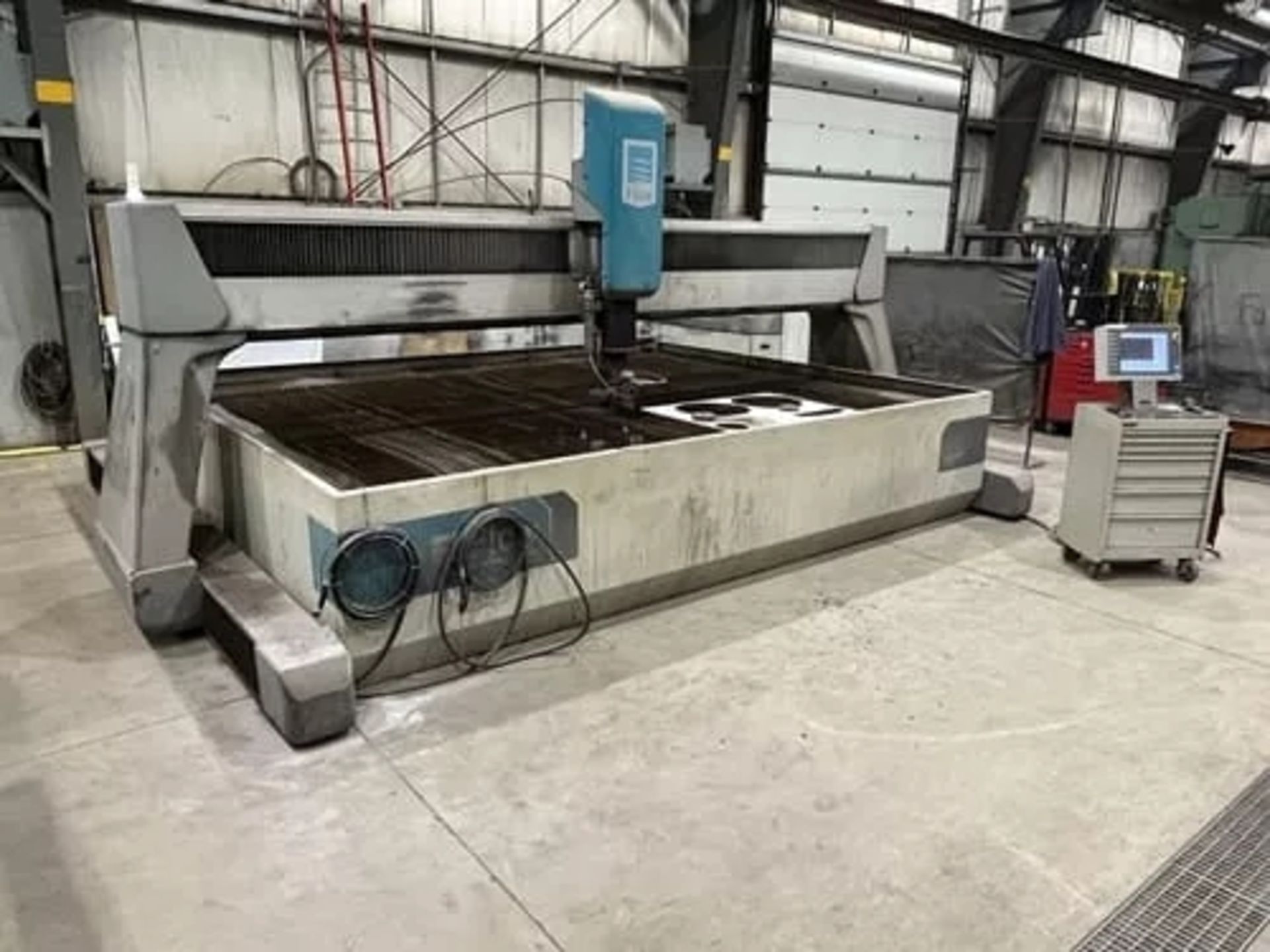2014 Flow Mach 4 4030c, 10.2′ x 13.1′ DWJ Head CNC Waterjet, Table Width 10.2', Table Length - Image 3 of 21