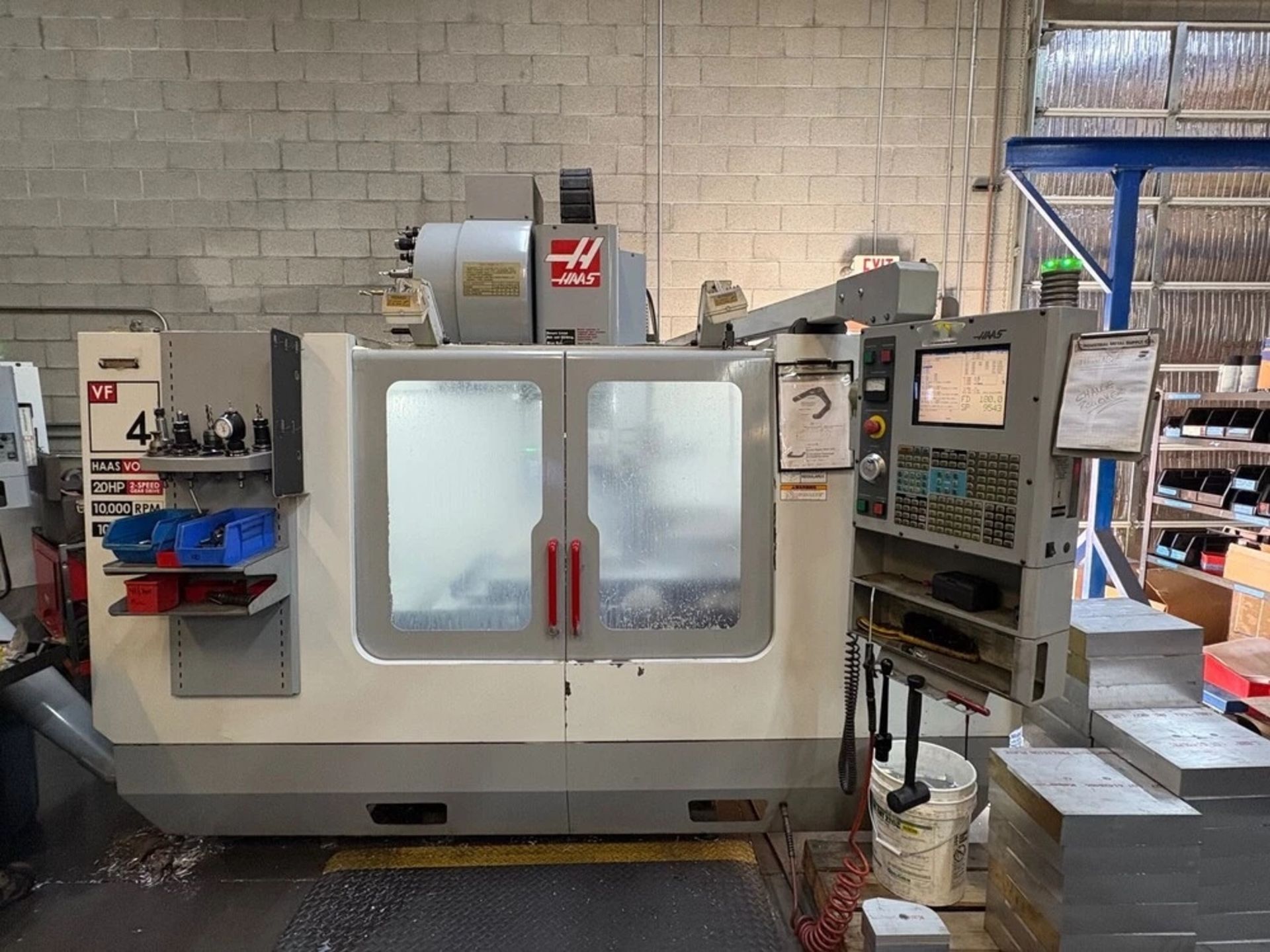 2003 Haas VF-4, CNC Vertical Machining Center, X-Axis Travel 50", Y-Axis Travel 20", Z-Axis Travel
