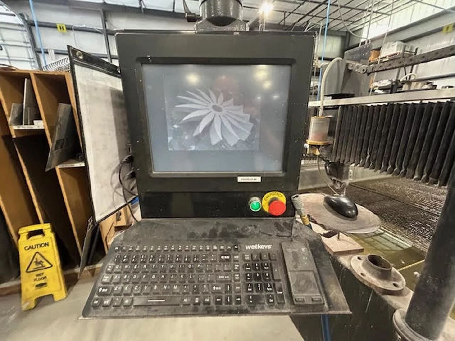 2011 Techni ILS 510, 5′ x 10′ CNC Waterjet, Table Width 5', Table Length 10', Control Techni - Image 5 of 13