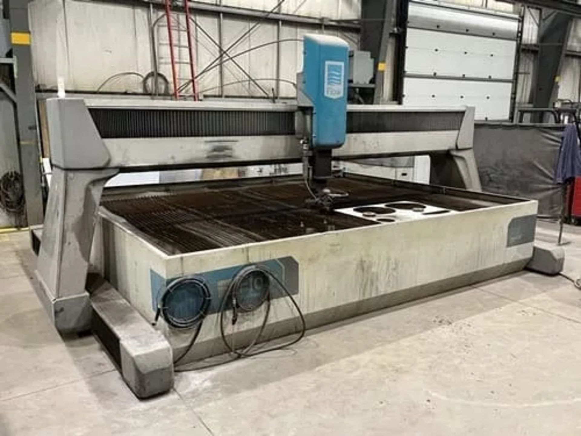 2014 Flow Mach 4 4030c, 10.2′ x 13.1′ DWJ Head CNC Waterjet, Table Width 10.2', Table Length