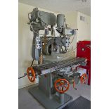 Bridgeport Machines Knee Mill with Z Axis Drilling and Milling. Inc S/N RD662