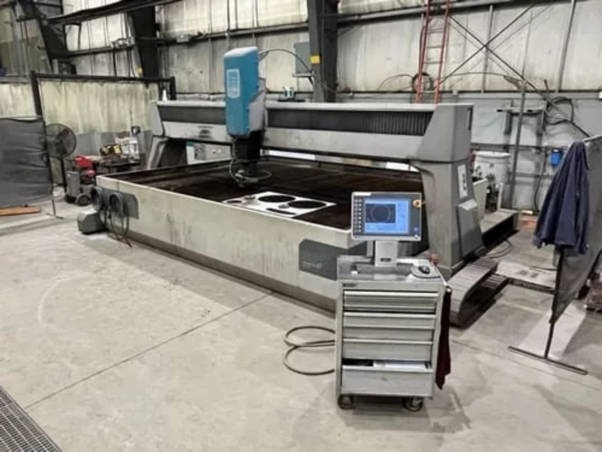 2014 Flow Mach 4 4030c, 10.2′ x 13.1′ DWJ Head CNC Waterjet, Table Width 10.2', Table Length - Image 4 of 21