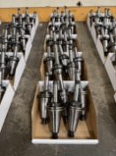 (25) CAT 50 Tecnara Long Shank ER-16 & ER-20 Tool Holders