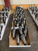 (25) Various Size CAT 50 Tecnara Boring Bar Holders