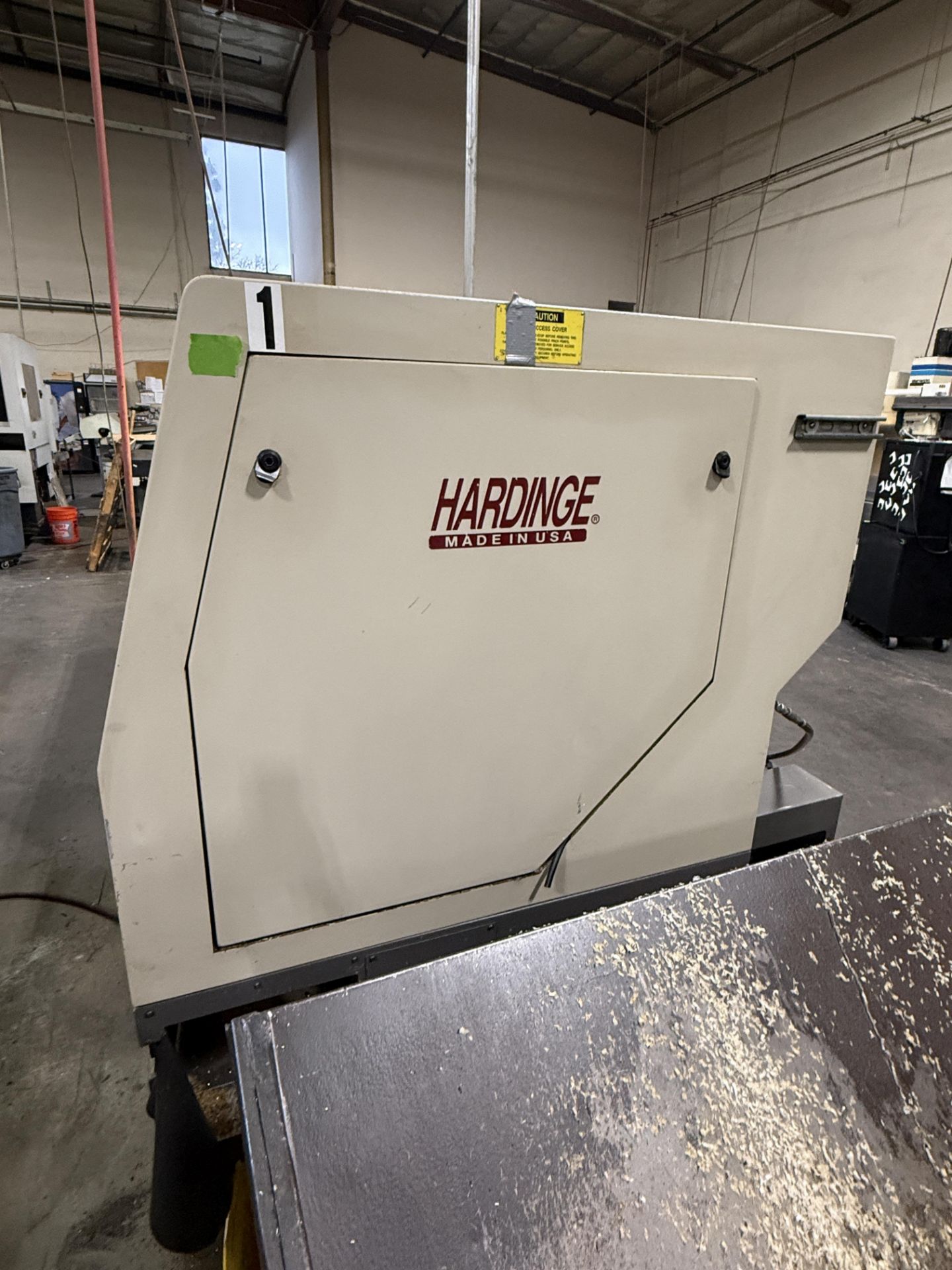 Hardinge Conquest 42/SG-42 CNC Lathe With CNC Enhancements Autobar 300 ...