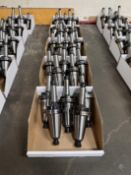 (25) CAT 50 Tecnara Long Shank ER-16 & ER-20 Tool Holders
