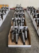 (25) Various Size CAT 50 Tecnara ER-16 & ER-20 Collet Holders