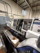 1998 Mori Seiki DL-20MC CNC Lathe With SMW Spacesaver 2100 Bar Feeder, Chip Conveyor, Fanuc MF-D6
