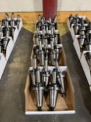(20) CAT 50 Tecnara Long Shank ER-16 & ER-20 Tool Holders